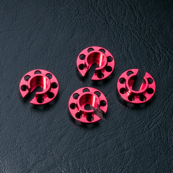 MST Coppe ammortizzatore, piccole, alluminio rosso (x4) 820051R