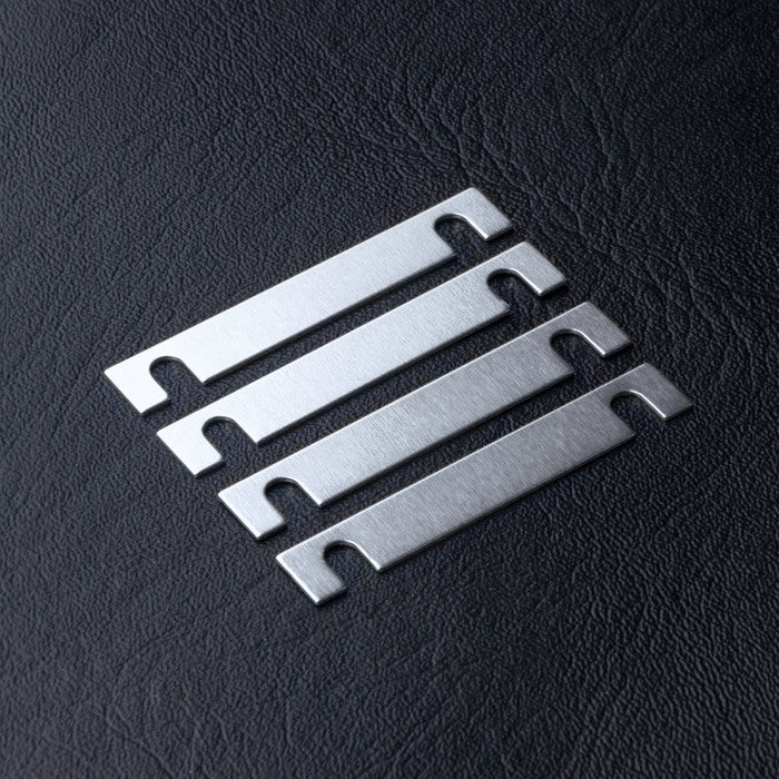 Distanziali MST 0,5 mm alluminio argento (x4) 820063S