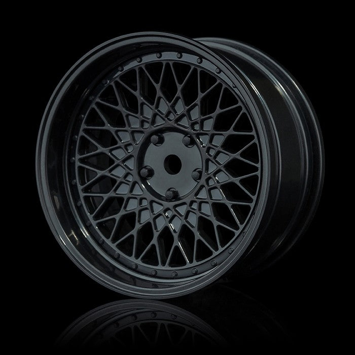 Ruote MST 501 con offset regolabile Nero/Nero (x4) 832103BK