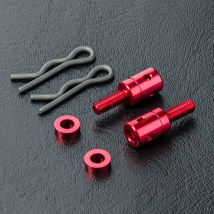 MST Supporto corpo in alluminio rosso 210482R