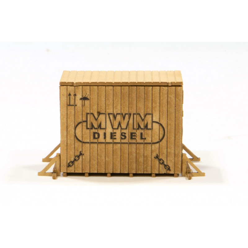 Scatole di legno, MWM Diesel. JOSWOOD 40194