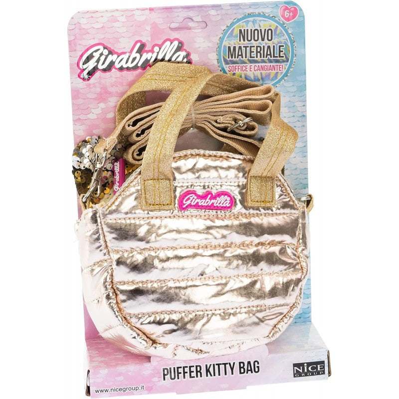 PUFFER KITTY BAG GOLD