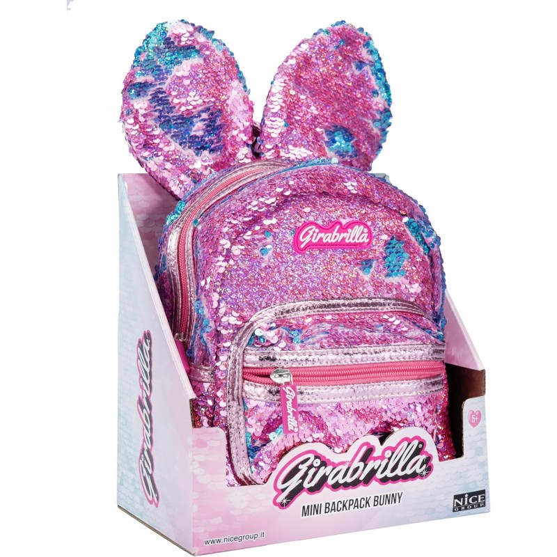 NICE - Girabrilla Zainetto Coniglietto Purple - 19082