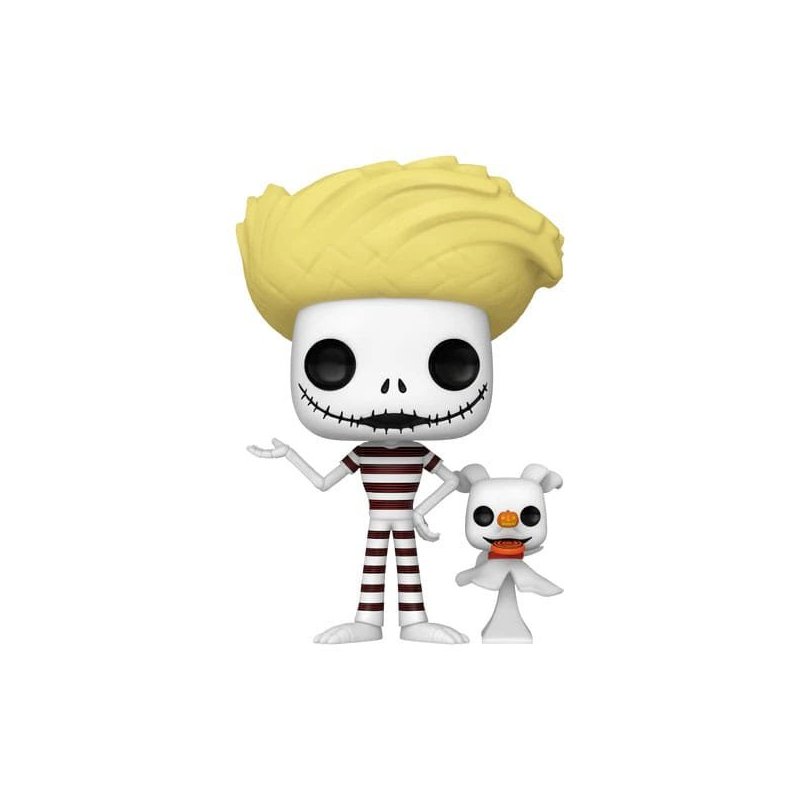 Nightmare before Christmas POP! Disney Vinyl Figure Jack w/Zero(Beach) 9 cm