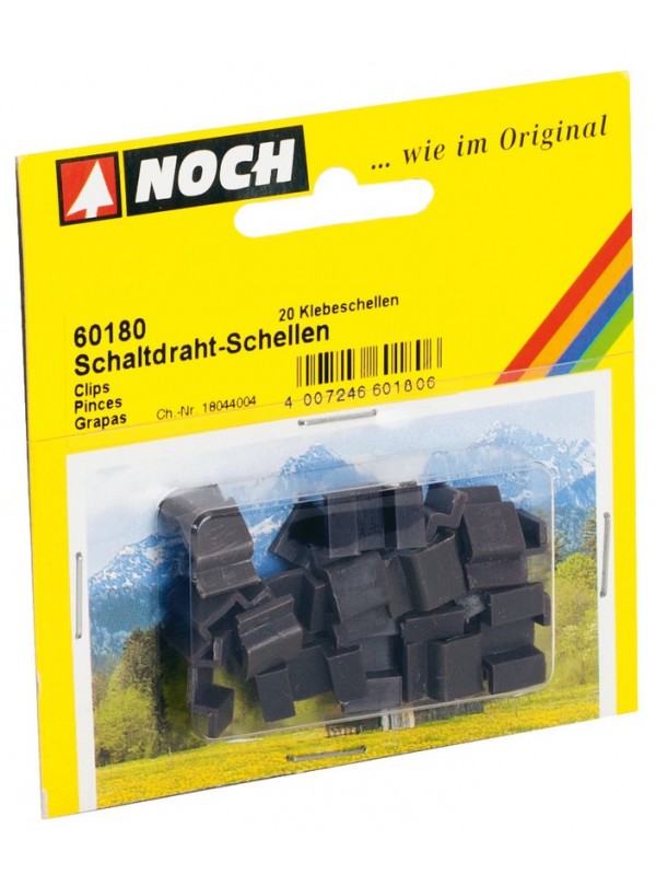 NOCH 60180 Confezione di fermacavi 20 pezzi