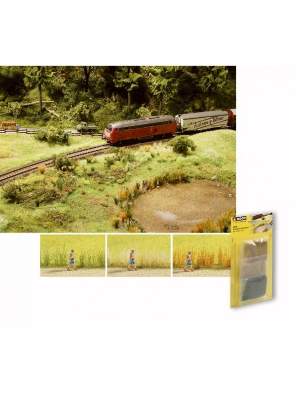 NOCH 07060 Set cespugli per laghetti colori assortiti (marrone-beige-verde)