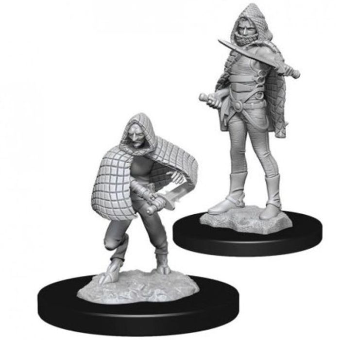 Oscuride e Oscuride Anziano (Darkling)  - 2 Miniature D&D Nolzur's Marvelous W13