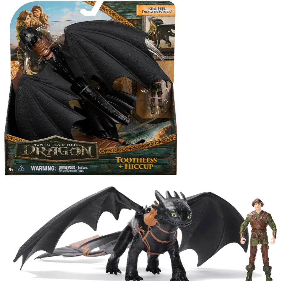 Dragons- Sdentato + Hiccup