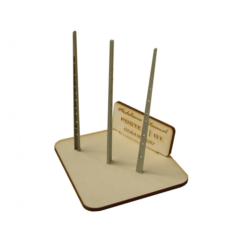 Pali in cemento (x12). MODELISMO ARTESANAL MA_ACCESS_06