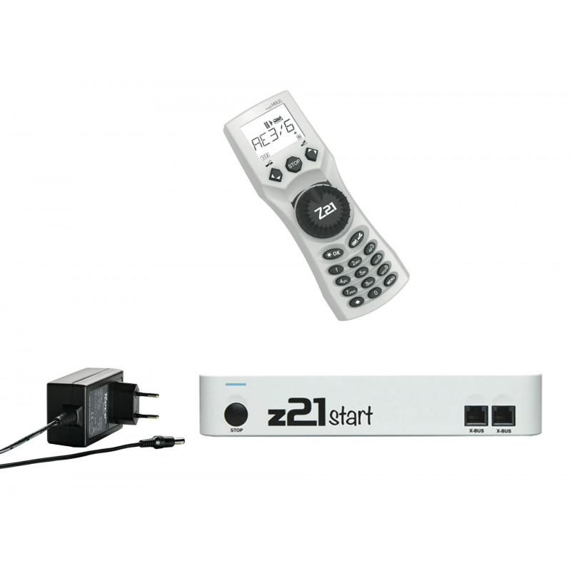 Pannello di controllo digitale z21 bianco, con MultiMAUS. ROCO 10833