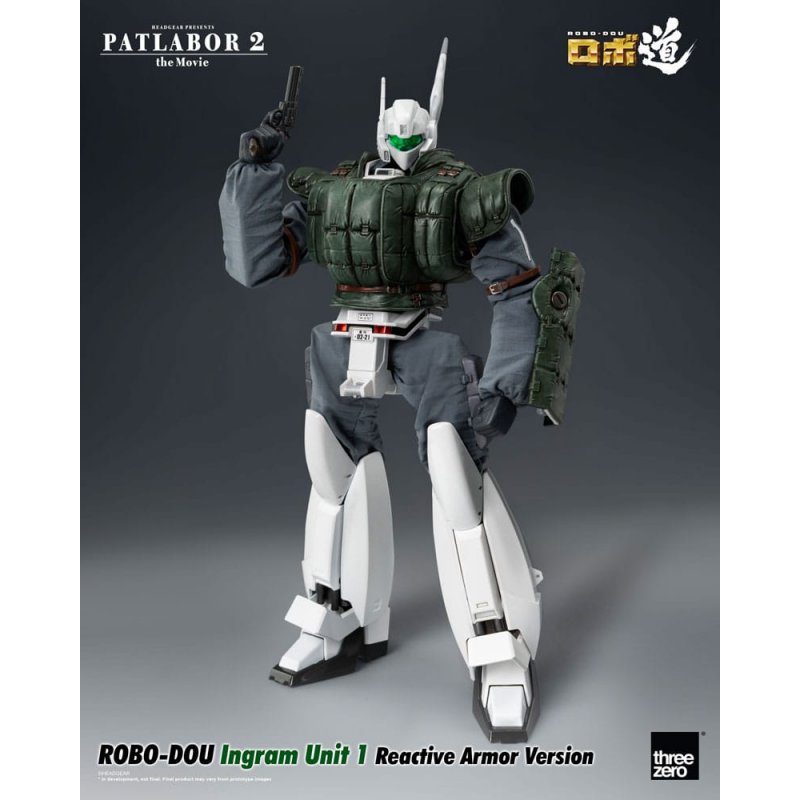 Preordine Patlabor 2: The Movie Robo-Dou Action Figure Ingram Unit 1 Reactive Armor Version 23 cm