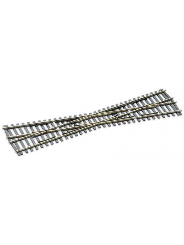 PECO SL-E194 Scala HO Codice 75 Electrofrog: Incrocio lungo 12° - lungo 249 mm