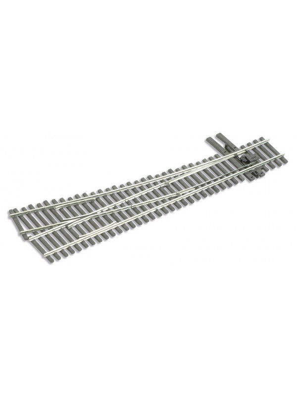 PECO SL-E8351 Scala HO Codice 83 Electrofrog: Scambio medio manuale destro 11,4°