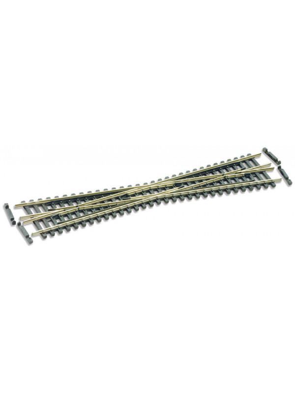 PECO SL-E394F Scala N Codice 55 Electrofrog: Incrocio 10° - lunghezza 154 mm