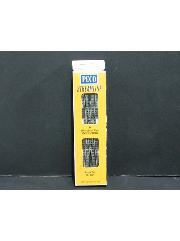 PECO SL-380F Scala N Codice 55 Streamline Insulfrog: Scambio inglese semplice