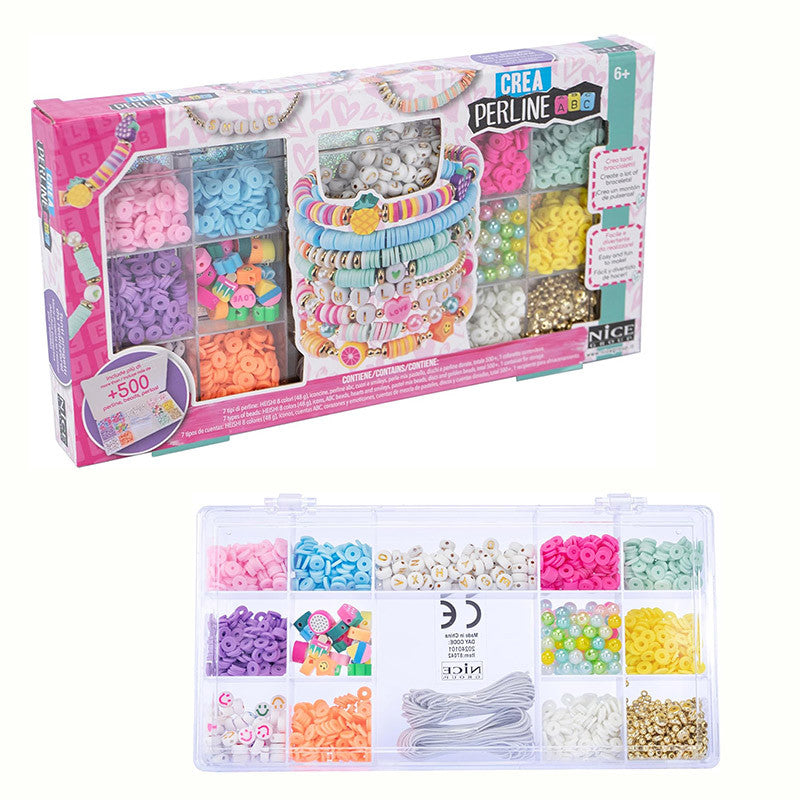 Crea Perline ABC Heishi Pop 500 pezzi