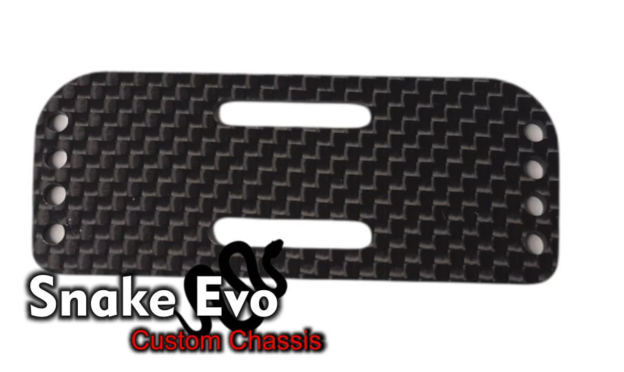 Piastra Batteria Snake Evo in carbonio