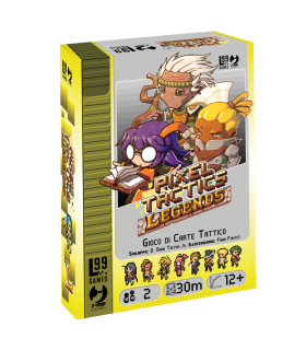 Pixel Tactics Legend - Gioco di Carte Strategico, Combattimento e Avventura, 2 Giocatori, 30 Minuti, Italiano, 2020