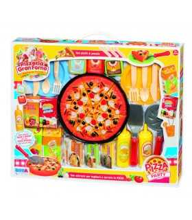 Pizzeria Gran Forno con Piatti e Posate