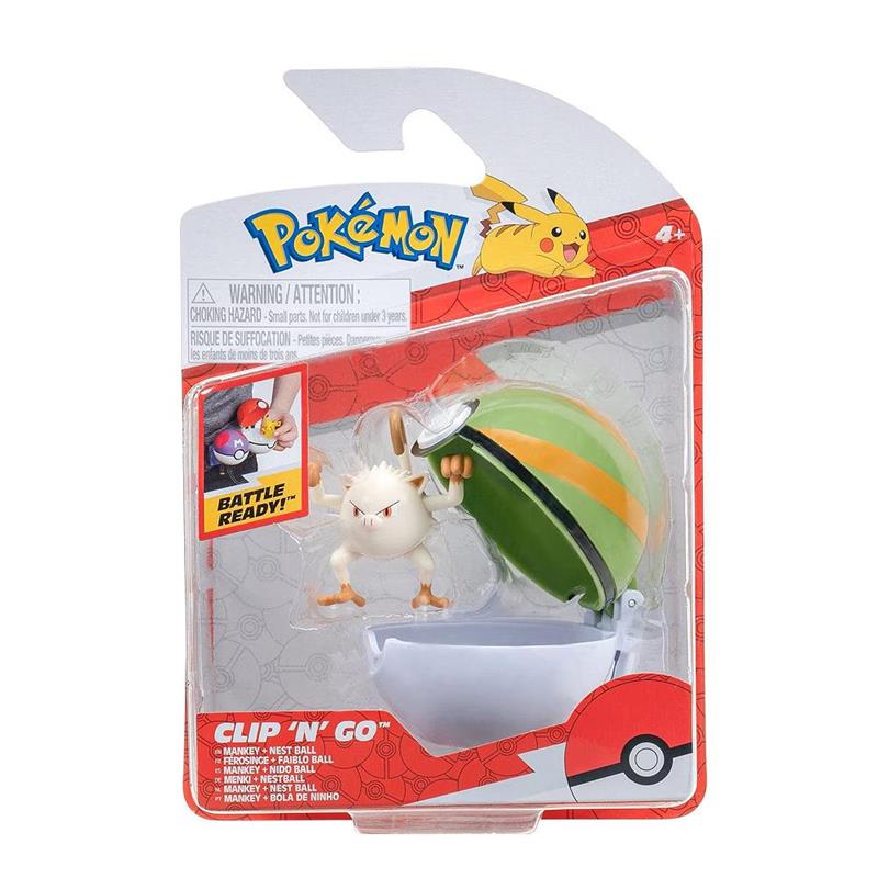 Pokemon Clip’n Go MANKEY
