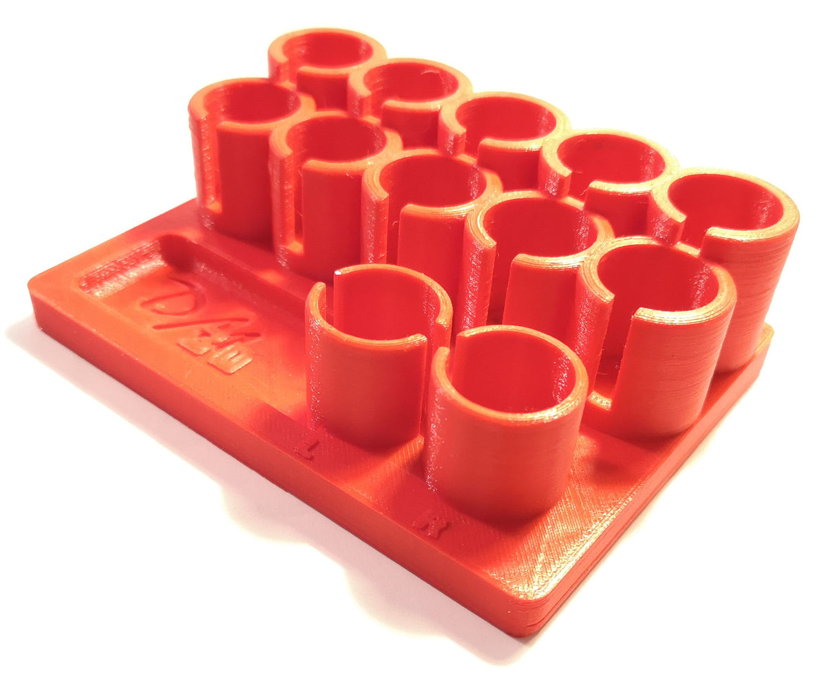 Portautensili Doppio Con Supporto Ammortizzatori E Contenitore Minuterie