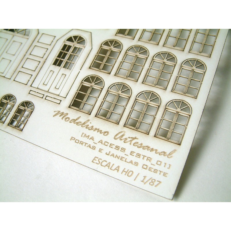 Porte e finestre dell'Ovest. MODELISMO ARTESANAL MA_ACCESS_ESTR_01