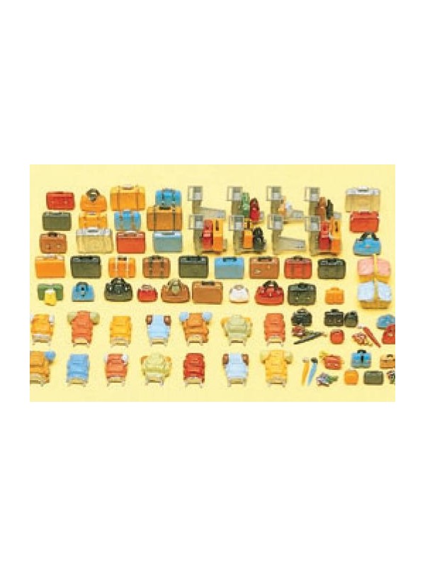 PREISER 17005 Scala HO Bagagli assortiti
