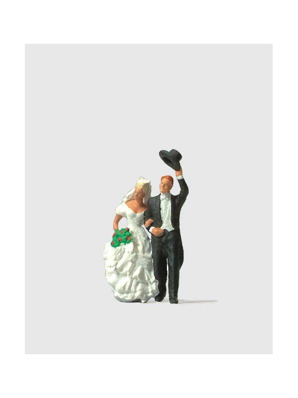 PREISER 28091 Scala HO Coppia di sposi