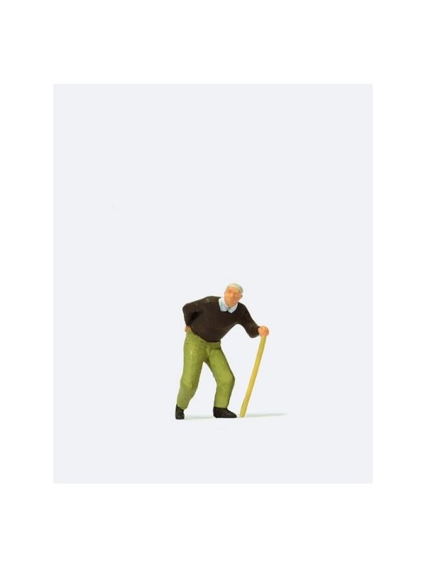 PREISER 28096 Scala HO Persona anziana con bastone