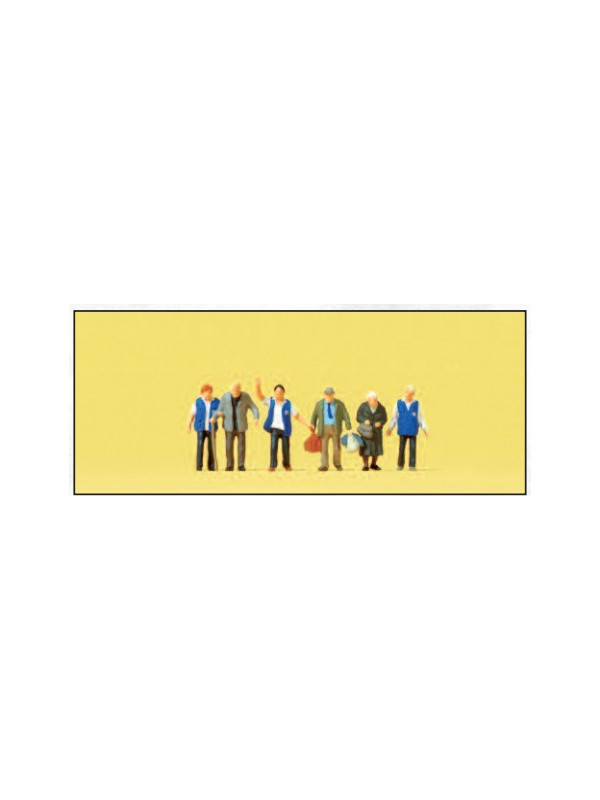 PREISER 79216 Scala N Badanti con persone anziane