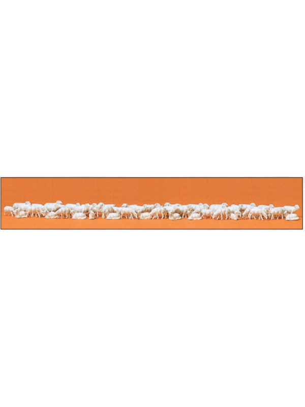 PREISER 79252 Scala N Confezione di pecore 60 pezzi