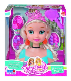 Principesse bellissime - testa per acconciatura