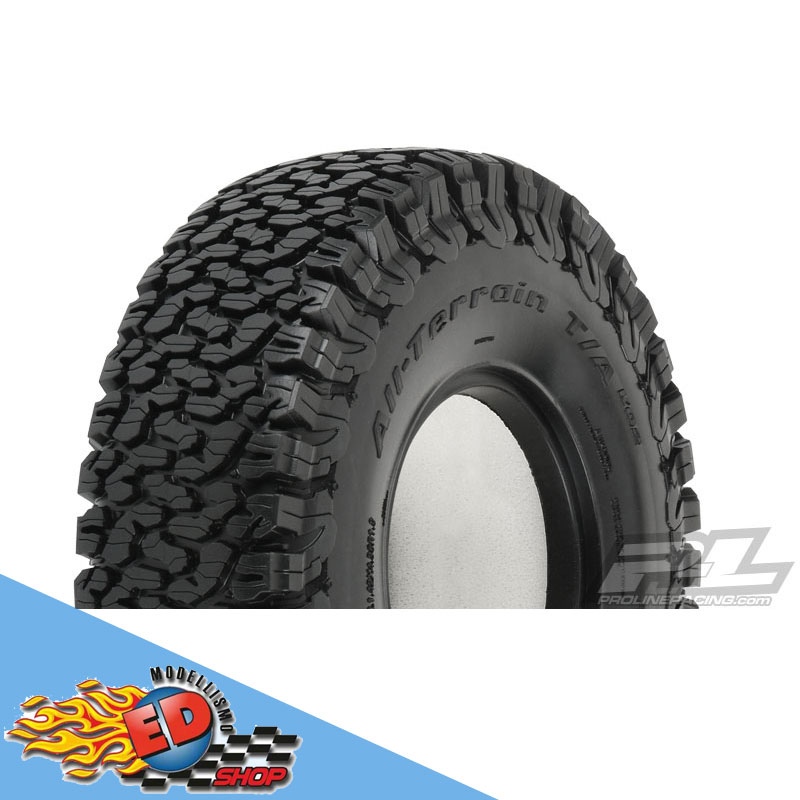 PROLINE GOMME BF GOODRICH K02 1.9" G8 Rock Terrain Tyres with memory foam (diametro esterno 110mm) - [PRL10124-14]