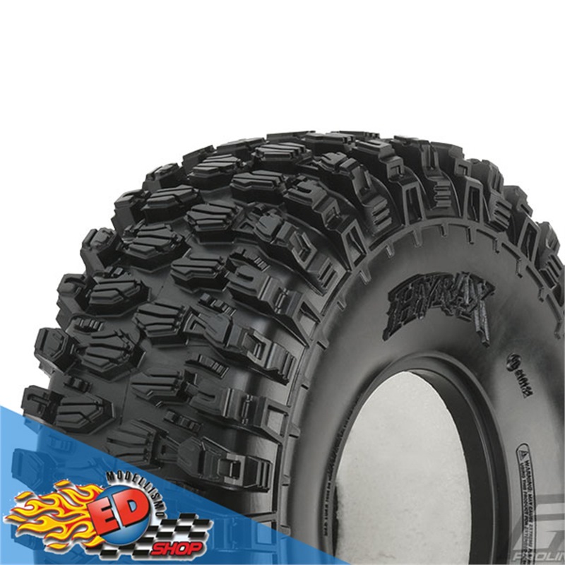 PROLINE Gomme HYRAX 2.2" G8 Rock Terrain Truck Tyres Crawler / Rock Racer (diametro 145mm) - [PRL10132-14]