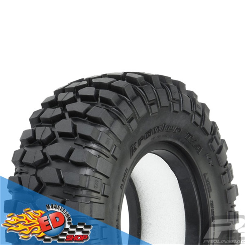 PROLINE Gomme Class 0 Goodrich Krawler T/A KX 1.9" RED Predator Rock Tyres (98x33mm) - [PRL10171-03]