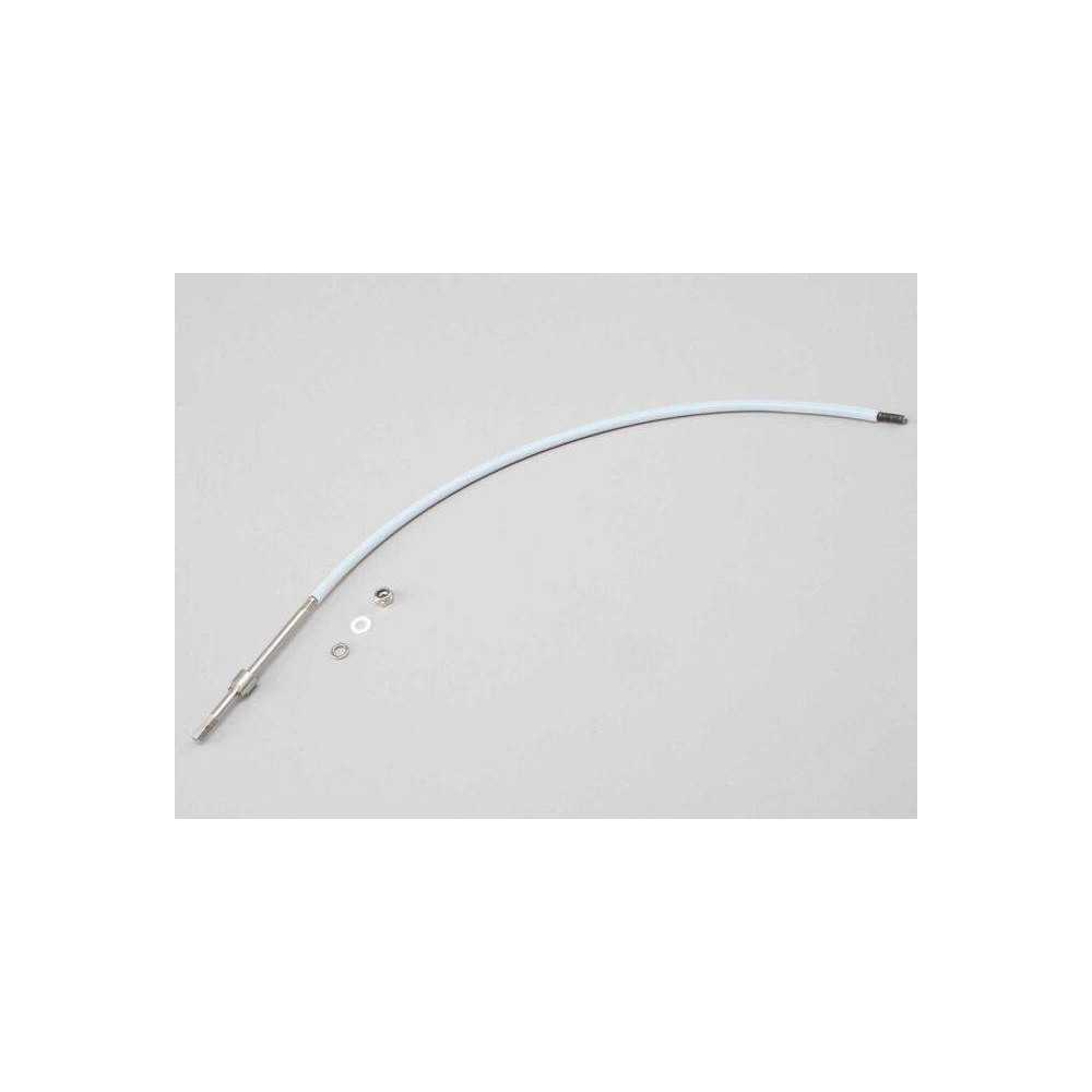 Pro Boat Albero flessibile 4x380mm con Drive Dog M5 per UL-19 Hydroplane (art. PRB282046)