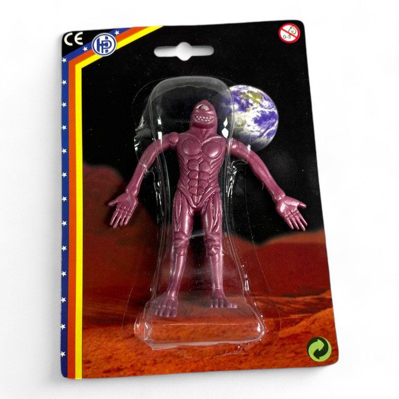Purple Alien Action Figure  (MOC (Mint On Card))