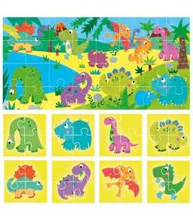 Puzzle 8+1 Dinosaurs