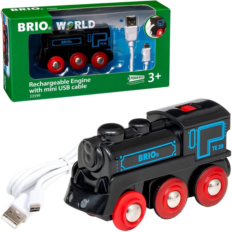 RAVENSBURGER - Brio World Locomotiva Ricaricabile - 33599
