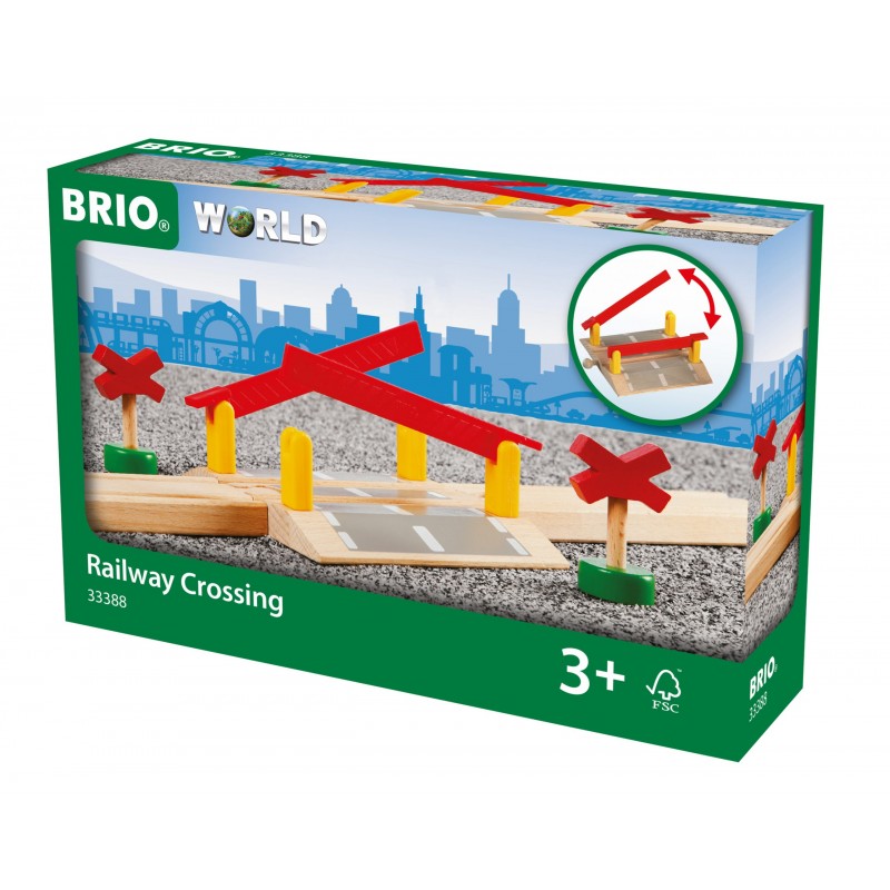 RAVENSBURGER - Brio World Passaggio a Livello - 33388
