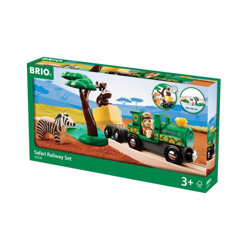 RAVENSBURGER - Brio World Set Ferrovia Safari - 33720