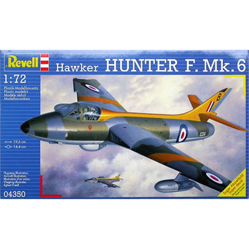 REVELL AEREO HAWKER HUNTER F.MK6 1:72 - [REV04350]
