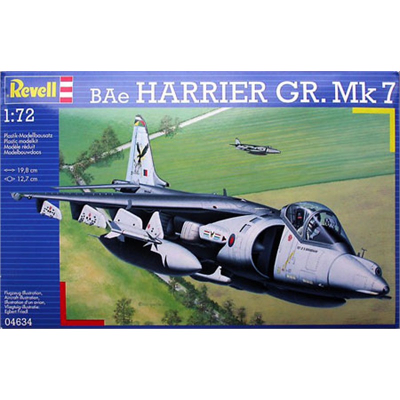 REVELL AEREO BAE HARRIER GR MK7 1:72 - [REV04634]