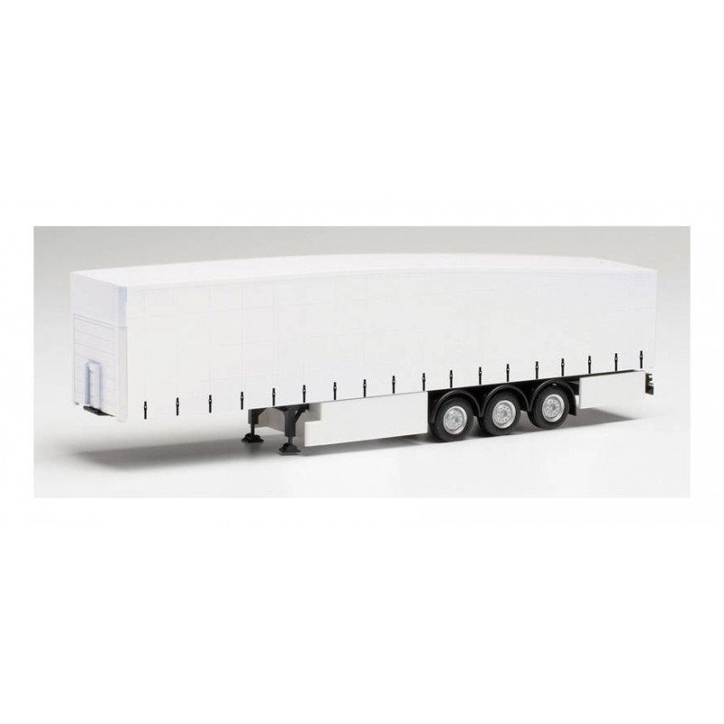 Rimorchio a tendina, tre assi. HERPA 077019