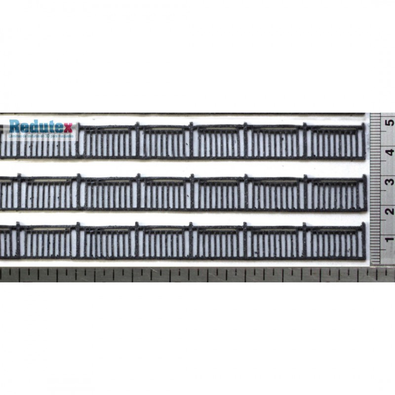 Ringhiera policroma nera. REDUTEX 087BA125 (05BA0015)