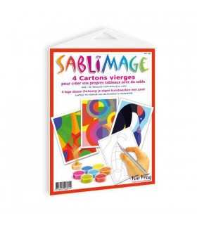 Sablimage - Ricarica 4 Fogli Neutri