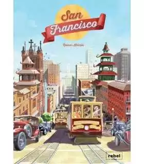 Asmodee San Francisco - Gioco di Carte Strategico per 2-4 Giocatori, Progetta la Tua Città in 45 Minuti, Voto GYF 7.2