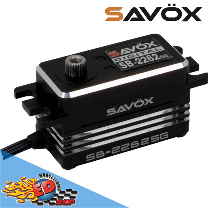 SAVOX SB-2262SG High Voltage Low Profile Digital Brushless Servo Low Profile 7,4V 30kg/0,08sec - [SB2262SG]