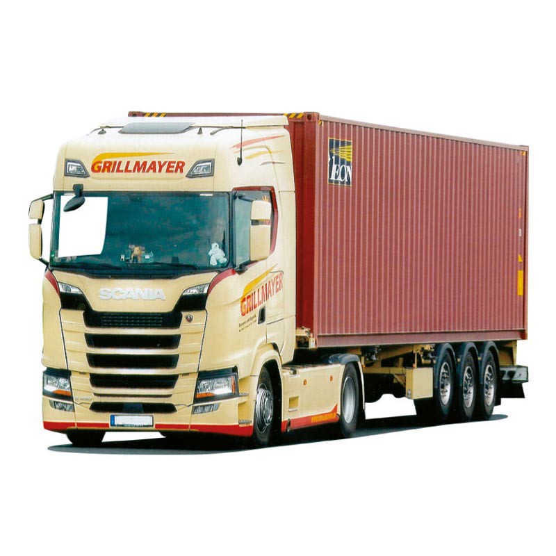 Scania S/Aerop. con contenitore "Grillmayer/Beacon". AWM-Automodelle 9297.41