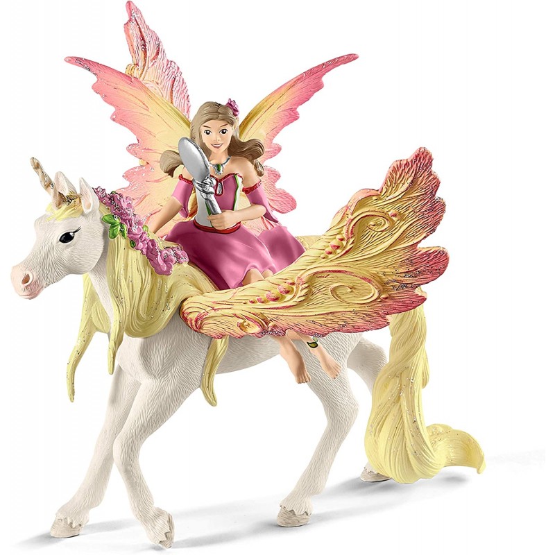 SCHLEICH - Feya con unicorno Pegaso - 70568